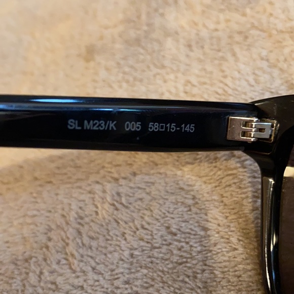 YSL M/23 K Black Sunglasses - Picture 8 of 10